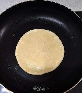 鸡蛋灌饼的做法步骤:8