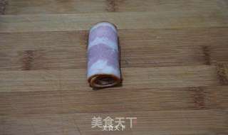 荷美尔培根玫瑰花的做法步骤:3