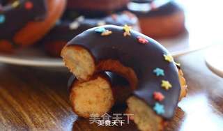 蛋糕甜甜圈的做法步骤:15