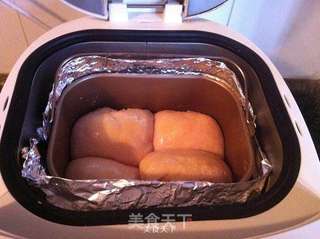 紫甘蓝汁面包的做法步骤:11