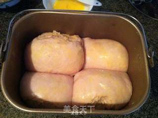 紫甘蓝汁面包的做法步骤:10