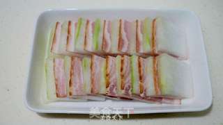 清蒸培根冬瓜片的做法步骤：5