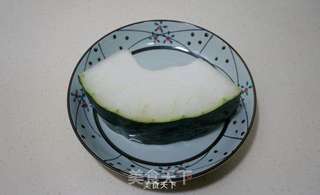 清蒸培根冬瓜片的做法步骤：2