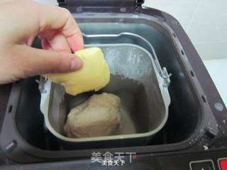 全麦红糖果干面包的做法步骤:8