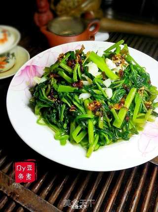 素食空心菜的做法步骤:8