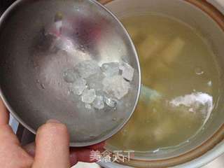 酸酸甜甜红薯菠萝汤的做法步骤:5