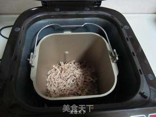 芝麻海苔肉松的做法步骤:7
