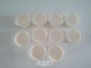莲子豆浆布丁的做法步骤:9