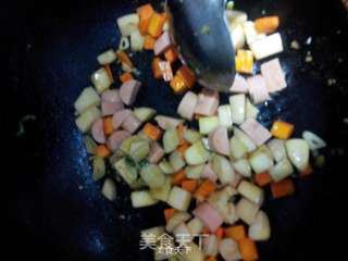 什锦杏鲍菇的做法步骤:4