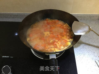 简单易学--西红柿鸡蛋汤的做法步骤:4