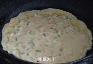 新侬生态柴鸡蛋试用报告——快手早餐鸡蛋饼的做法步骤:10