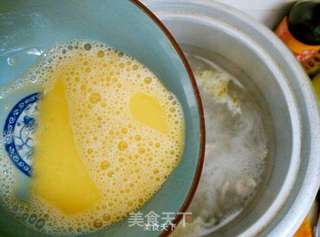 肉片蛋花汤的做法步骤:4
