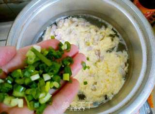 肉片蛋花汤的做法步骤:5