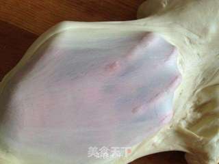 香葱肉松面包的做法步骤:3
