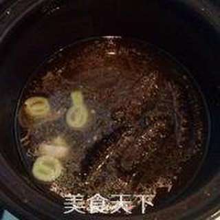 葱烧海参的做法步骤:7