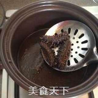 葱烧海参的做法步骤:4