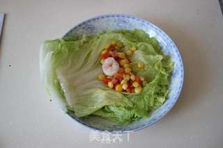 彩蔬翡翠包的做法步骤:8