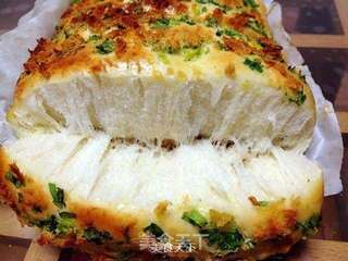 香葱肉松面包的做法步骤:12