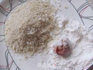 菠萝咕咾肉的做法步骤:4