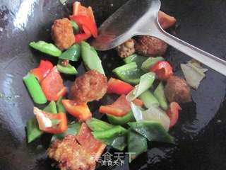 菠萝咕咾肉的做法步骤:11