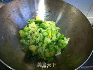 西兰花烧豆腐的做法步骤:4