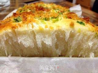 香葱肉松面包的做法步骤:13