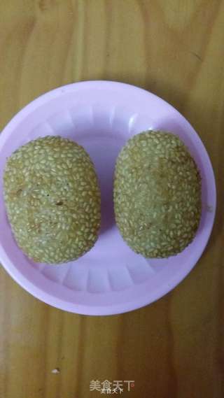 麻球的做法步骤:7
