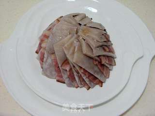 芋头扣培根的做法步骤:8