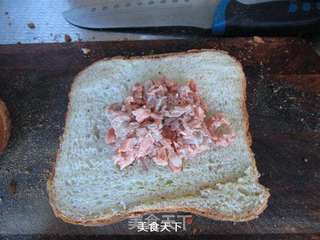 三文鱼口袋三明治的做法步骤:10