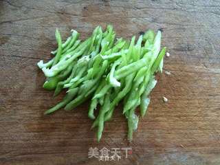 尖椒茄子丝的做法步骤:3