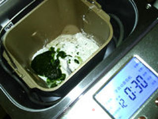 菠菜面包圈的做法步骤:6