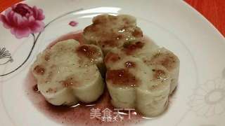 蓝莓芋泥的做法步骤:7