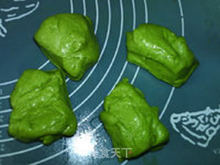 菠菜面包圈的做法步骤:10