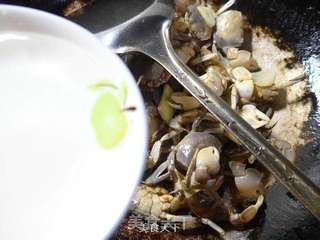 香炒白玉蟹的做法步骤:5