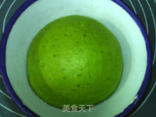 菠菜面包圈的做法步骤:9