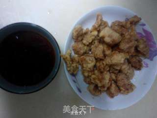 溜肉段的做法步骤:5