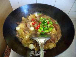 酸菜牛杂的做法步骤:6