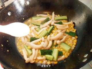 小炒白玉菇的做法步骤:10