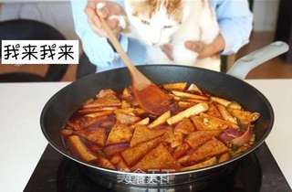 15分钟韩式辣炒年糕的做法步骤:5
