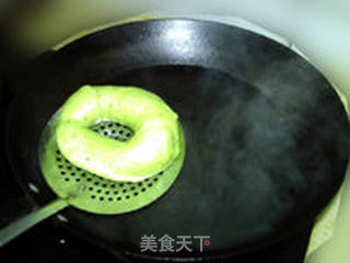 菠菜面包圈的做法步骤:20