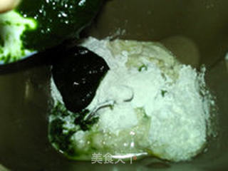菠菜面包圈的做法步骤:5