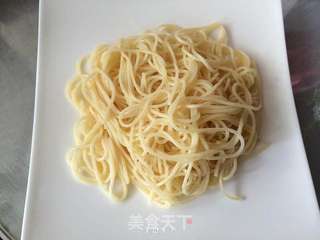 超清新蔬果意面的做法步骤:8
