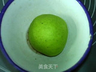 菠菜面包圈的做法步骤:8