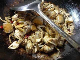 香炒白玉蟹的做法步骤:10