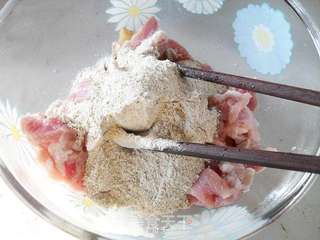 肉围腐竹的做法步骤:3