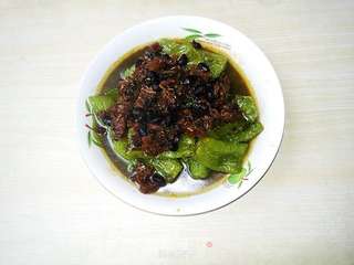 豆豉棱鱼虎皮椒的做法步骤:10