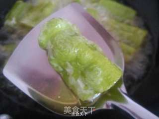 豆豉棱鱼虎皮椒的做法步骤:4