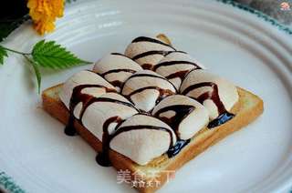 棉花糖厚片的做法步骤:5