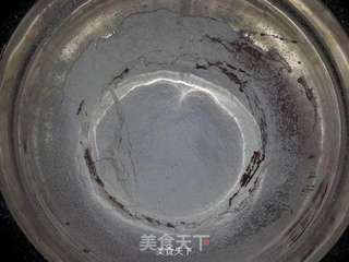 8寸可可戚风的做法步骤:5