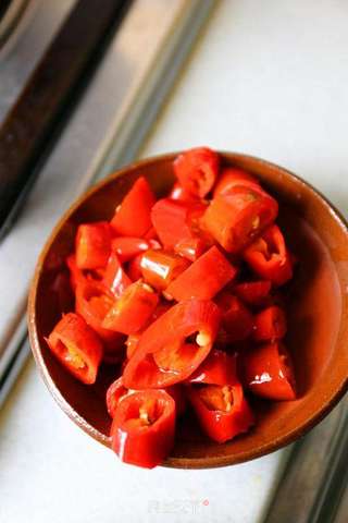 干锅豆豉花菜的做法步骤:5